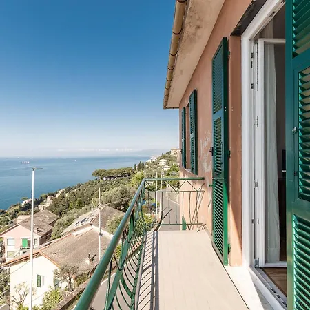 Lägenhet Trilocale Panoramico - Vista Mare Pieve Ligure